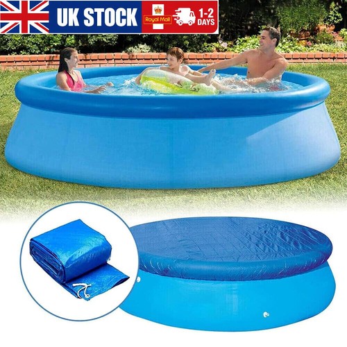 6ft round swimming - pool, cover